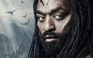 Disney`s fantasy adventure movie Maleficent Mistress of Evil starring Chiwetel Ejiofor